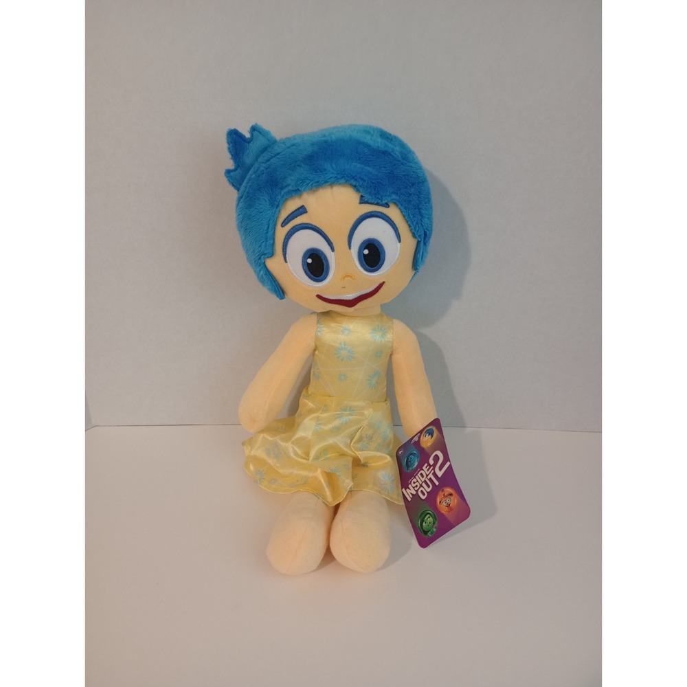 Disney Pixar Inside Out 2 Joy Plush 9" Just Play With Tags